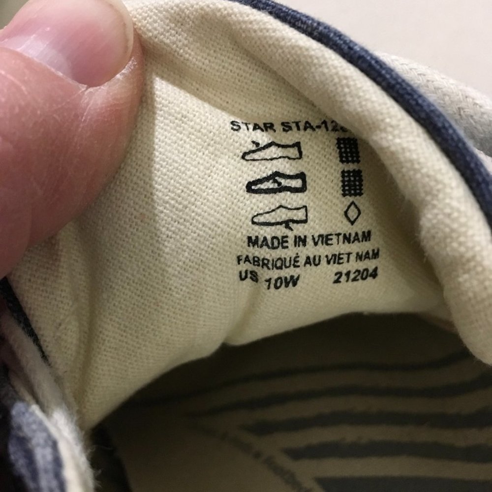 Taos Star Denim Blue Sneakers - Picture 6 of 7